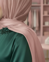 Pastel Blush | Premium Crinkle Silk