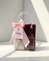 2 Luxe Cashmere Hijabs in Premium Gift Bag – Winter Gifting