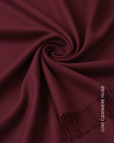 Ruby Maroon | Luxe Cashmere Premium