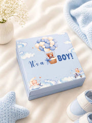 Baby Boy Sweet Box – Customized Birth Giveaway Packaging