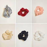 Shimmer Scrunchies