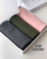 Value Deal of 3 | Luxe Cashmere Hijabs | Free Delivery
