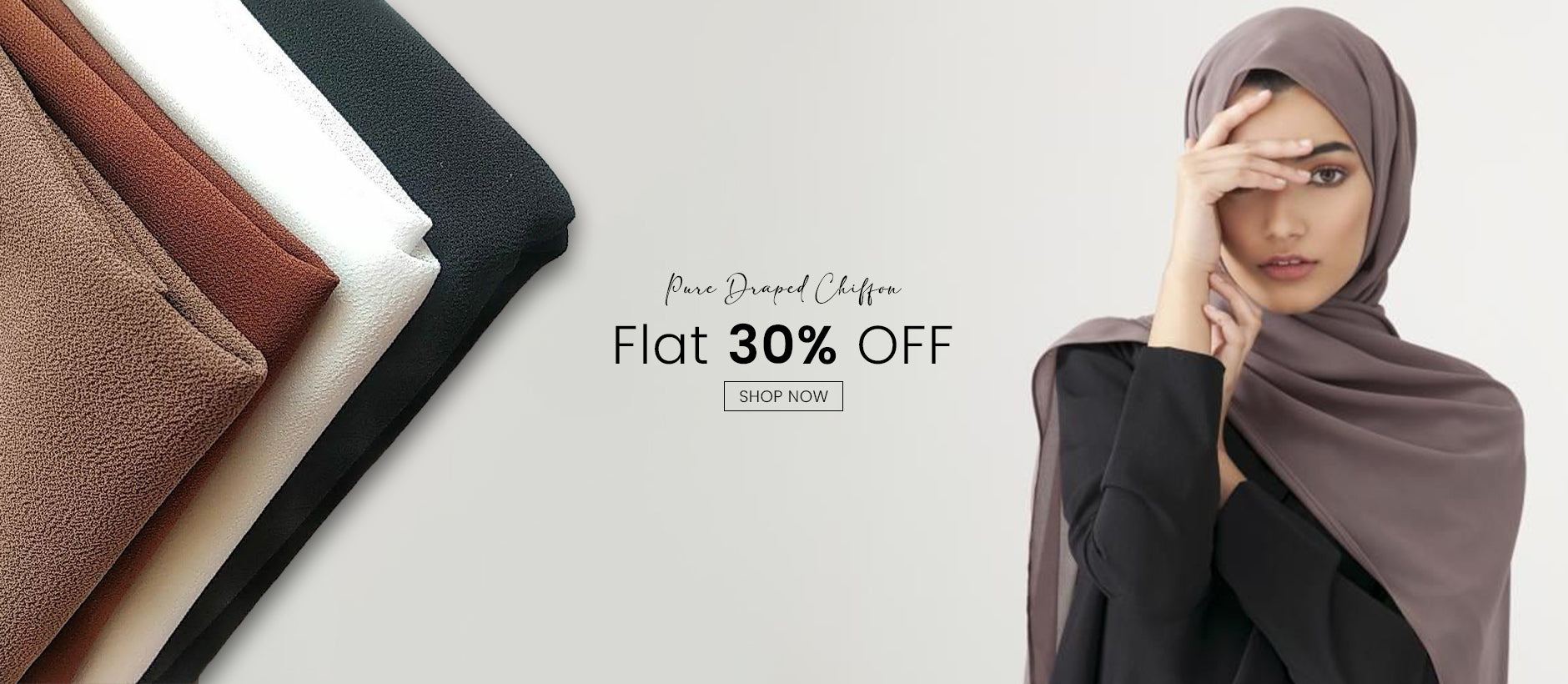 Pure Draped Chiffon