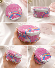 Baby Girl Sweet Tin Box – Customized Birth Giveaway Packaging