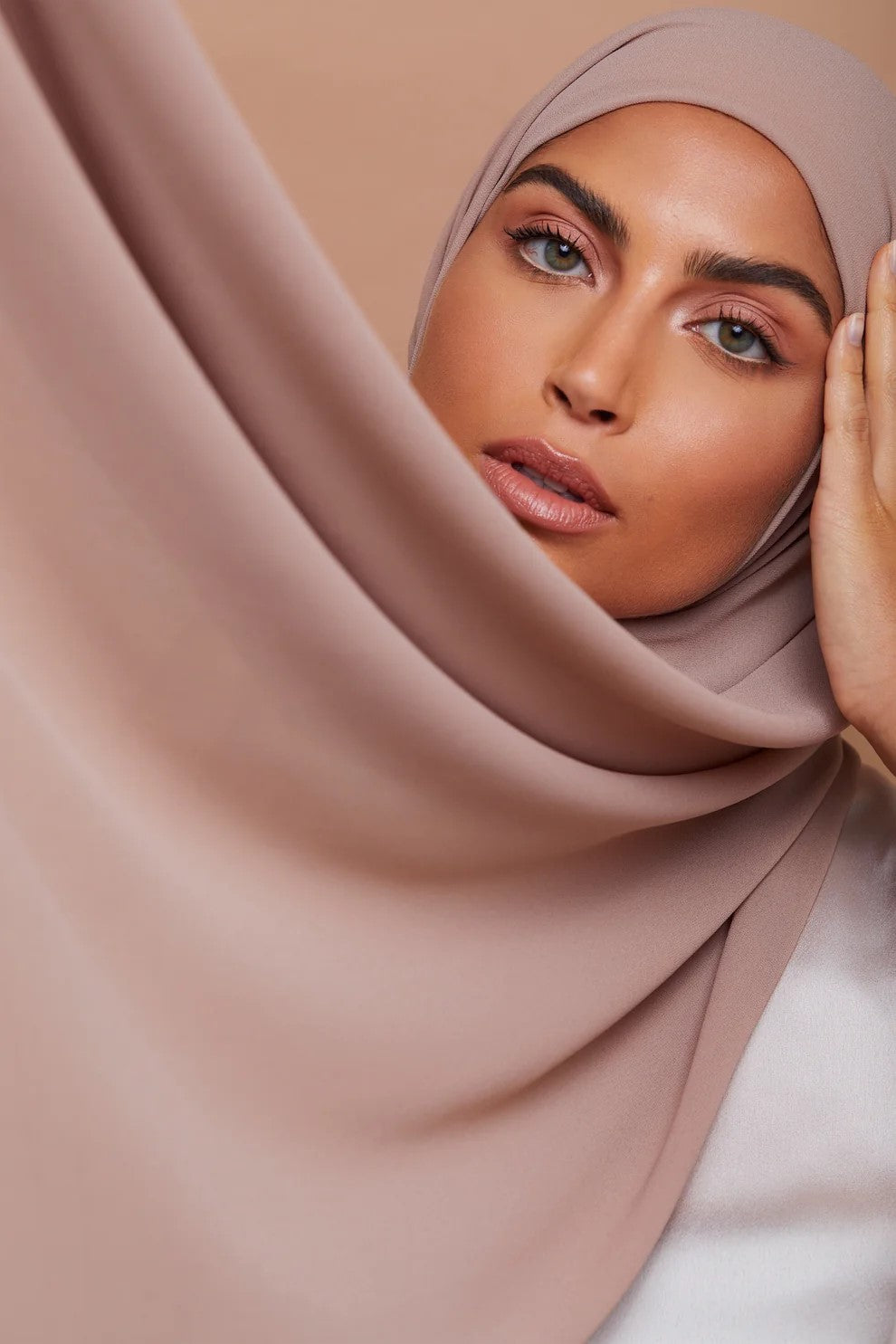 Desert– Pure Draped Chiffon