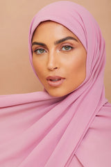 Lavender – Pure Draped Chiffon