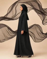 Ayla Essential Black Abaya