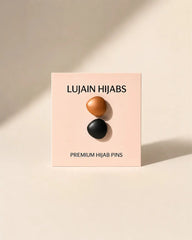 Matte Hijab Magnets - Pair