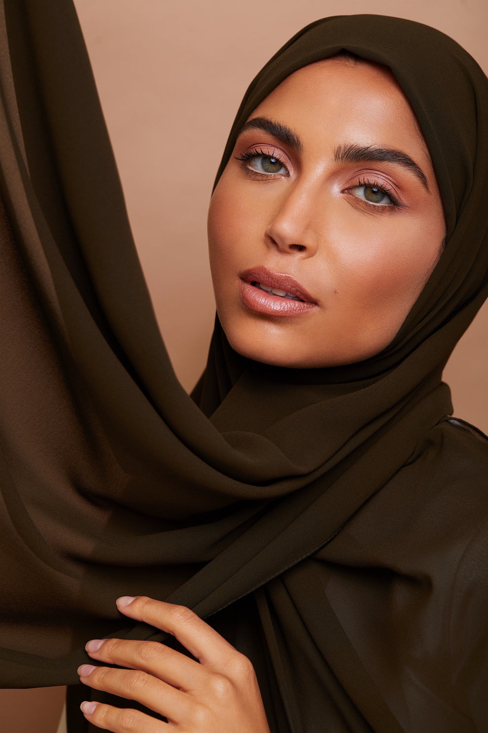 Rainforest – Pure Draped Chiffon